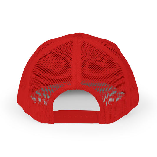 Red Dream Big Trucker Cap | Stylish Snapback Hat for Trendsetters