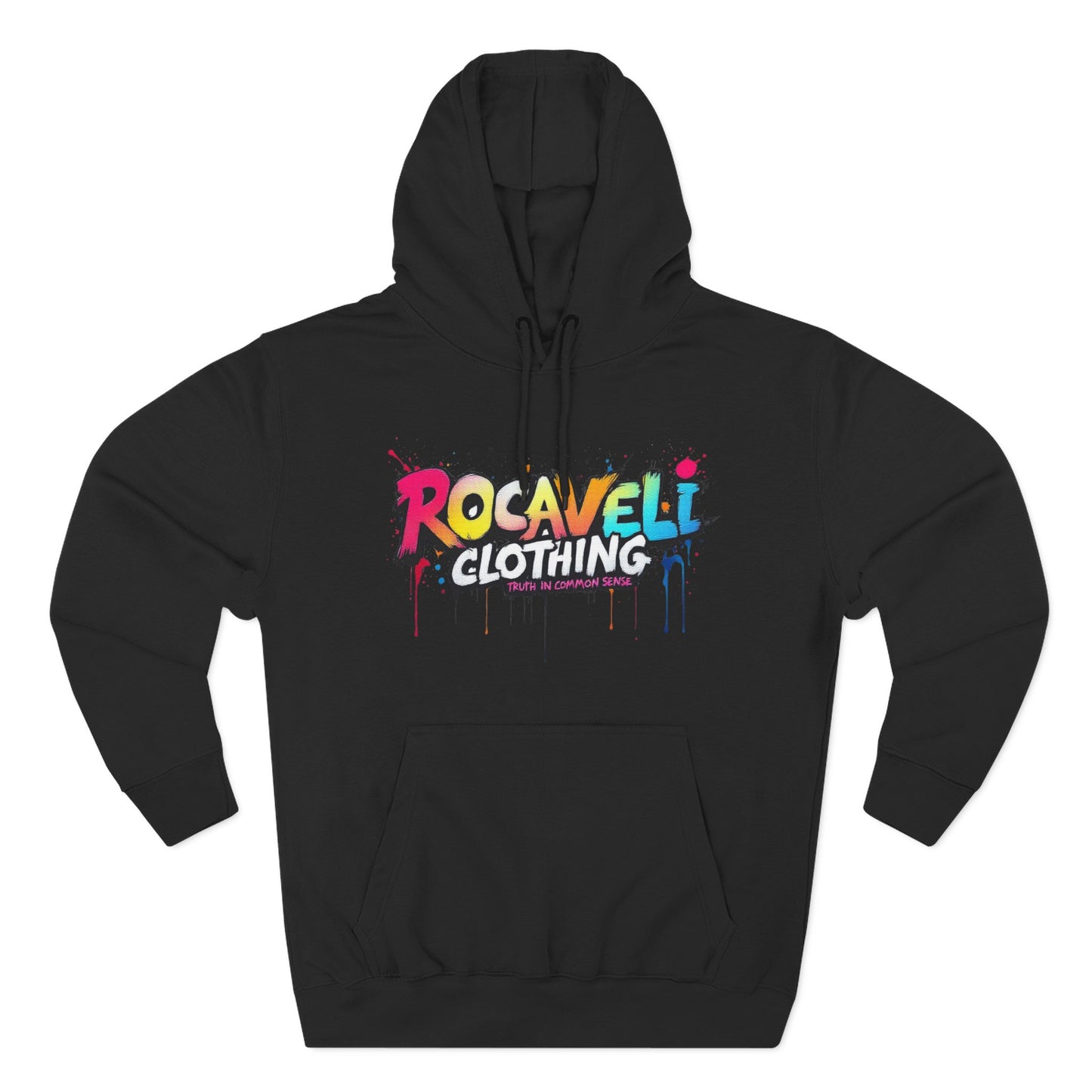 ROCAVELI CLOTHING DOING WHATS BEST FOR ME Three-Panel Fleece Hoodie