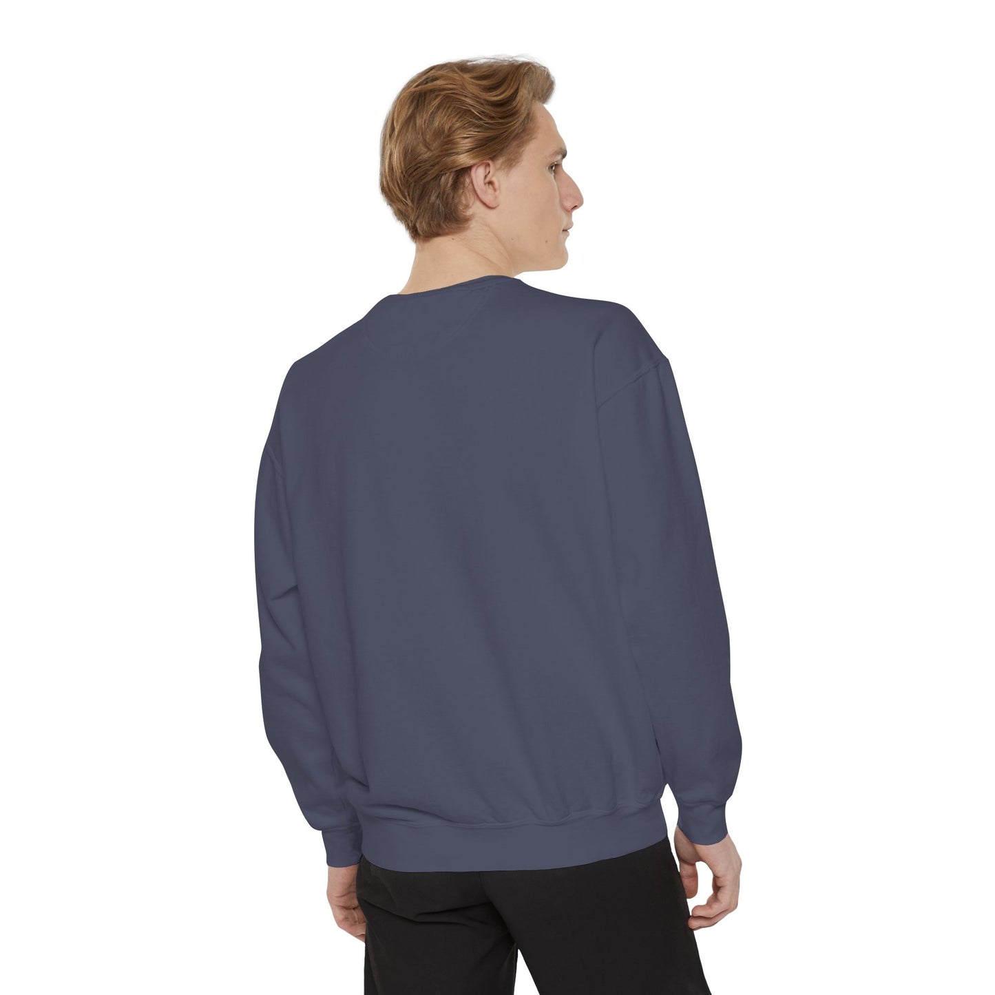 Unisex Garment-Dyed Sweatshirt ROCAVELI WOLF EDITION