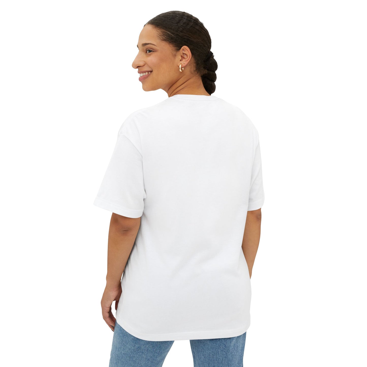 Rocaveli Logo Tee — Graphic Boxy T-Shirt with 'RCV' & Rocaveli Back Emblem