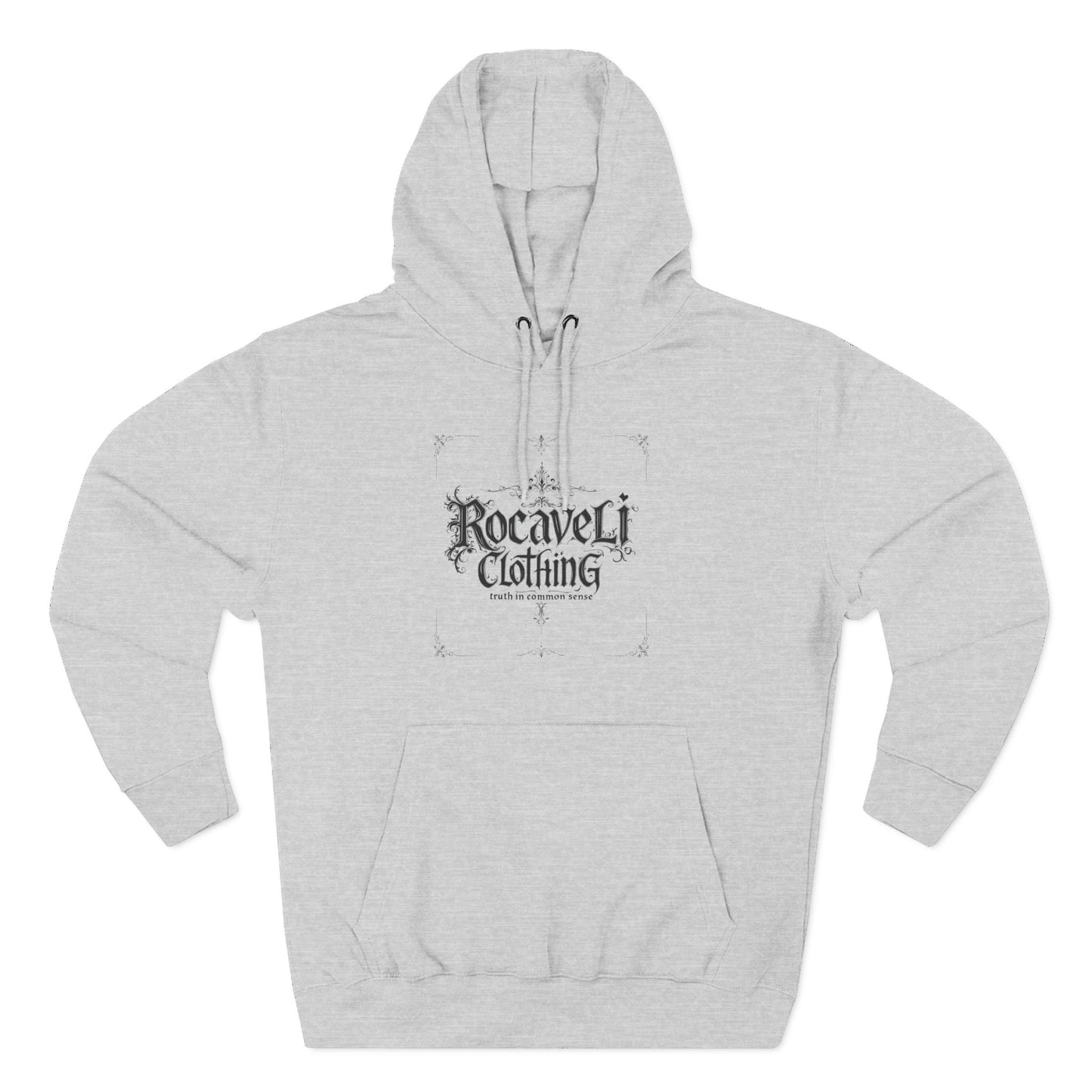 ROCAVELI CLOTHING Hoodie - "New Year New Goals, Same Grind" Graphic Fleece Hoodie