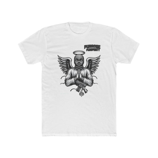 PURPOSE PEACE ROCAVELI Unisex Cotton Crew Tee