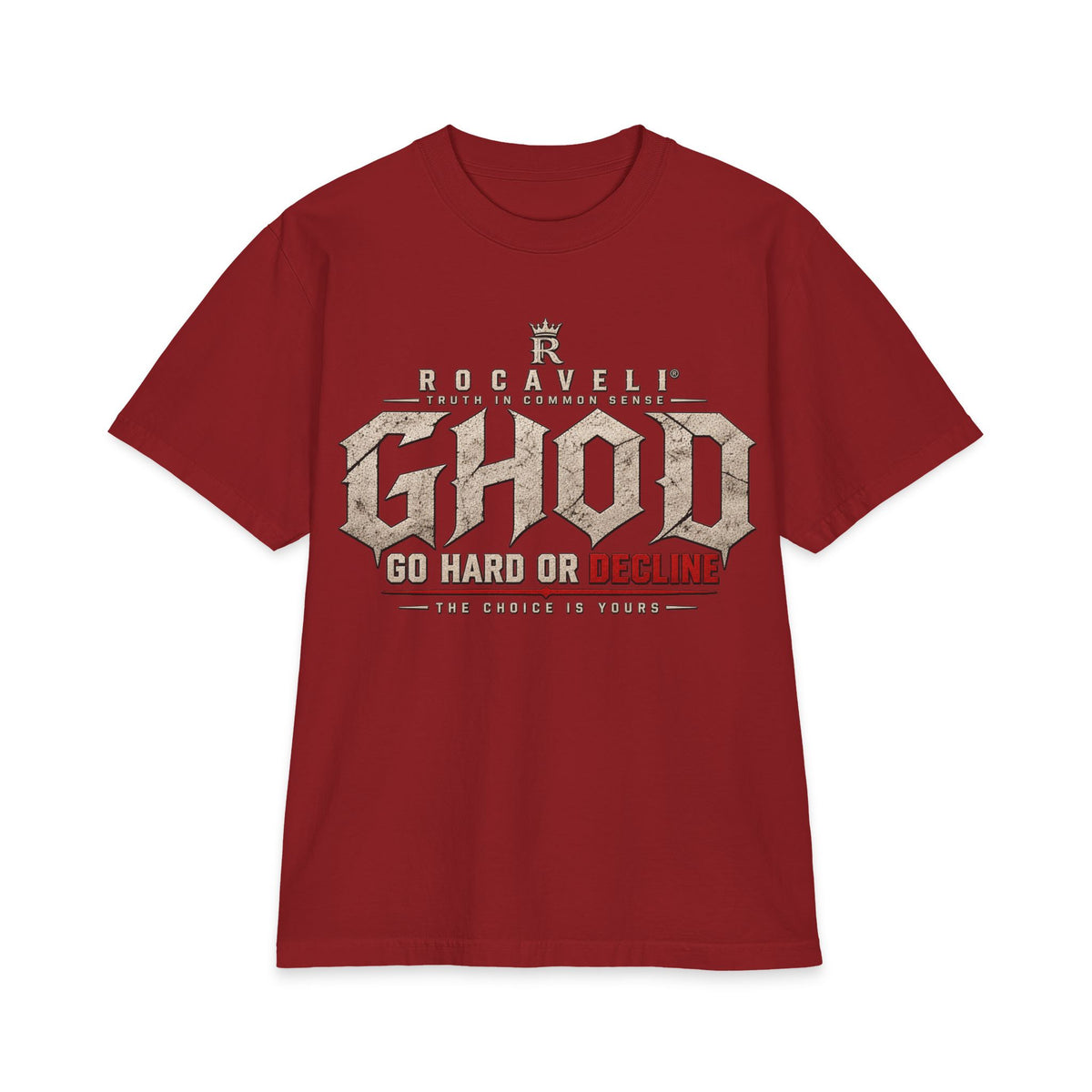GHOD "Go Hard or Decline" thick feel slightly over size