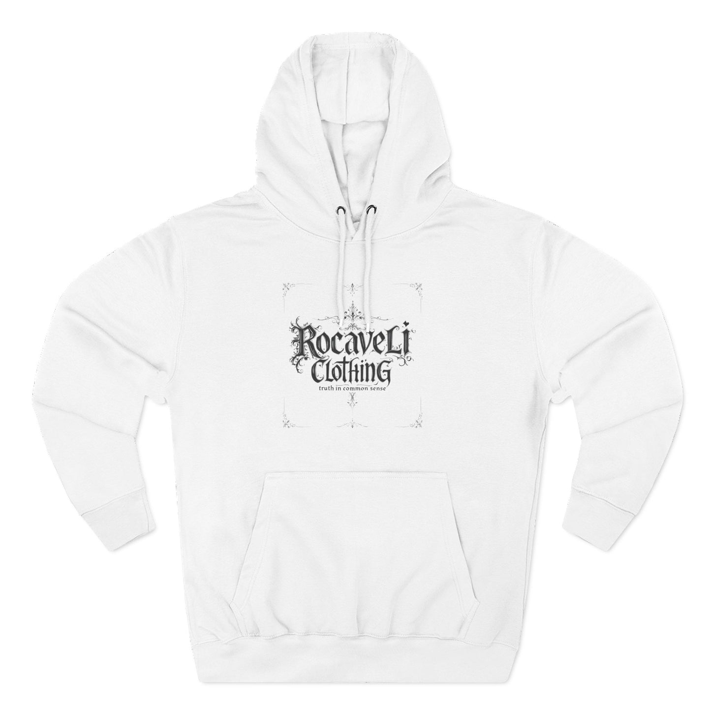 ROCAVELI CLOTHING Hoodie - "New Year New Goals, Same Grind" Graphic Fleece Hoodie