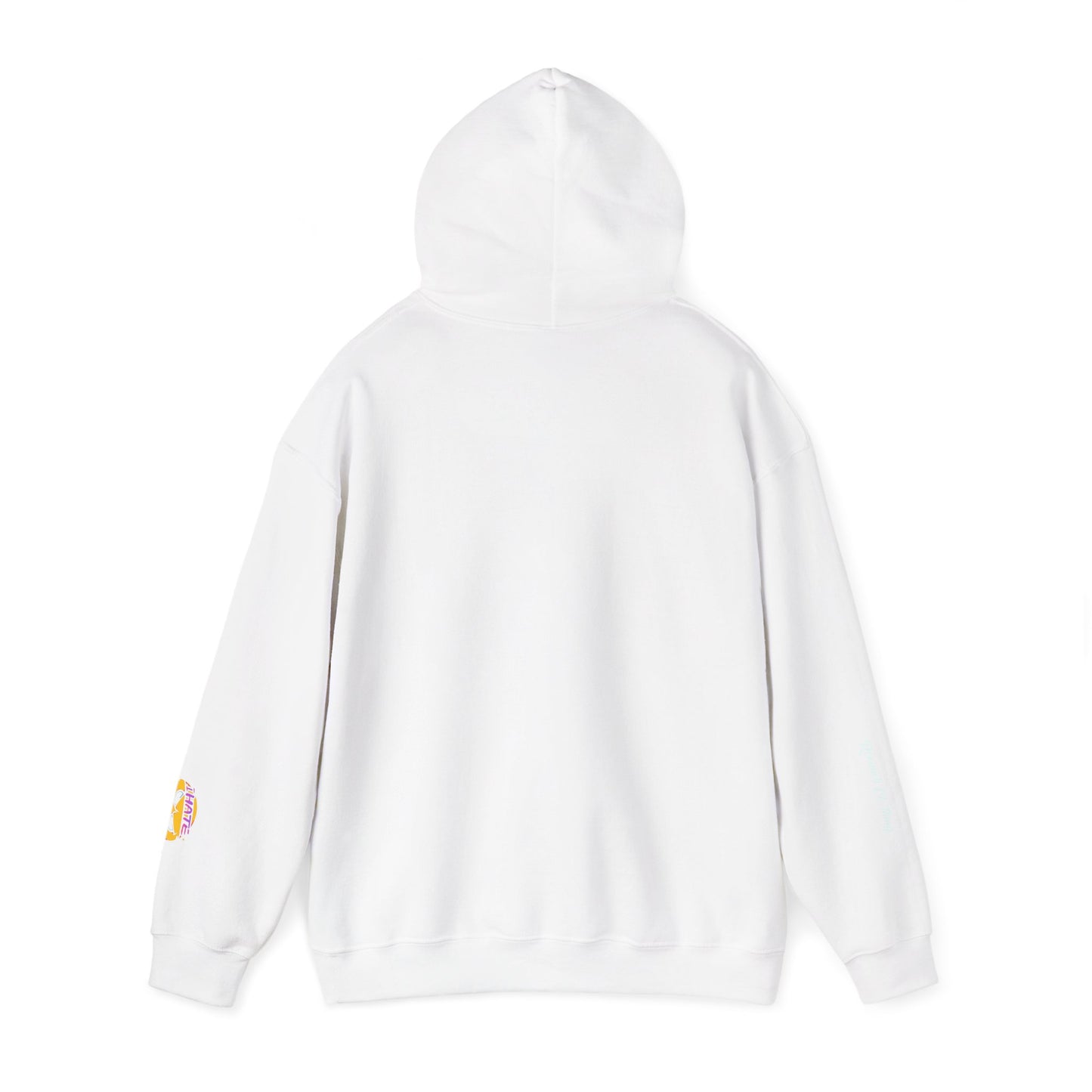 ROCAVELI CLOTHING — 'I Hate The Internet' Retro Sun Logo Hooded Sweatshirt