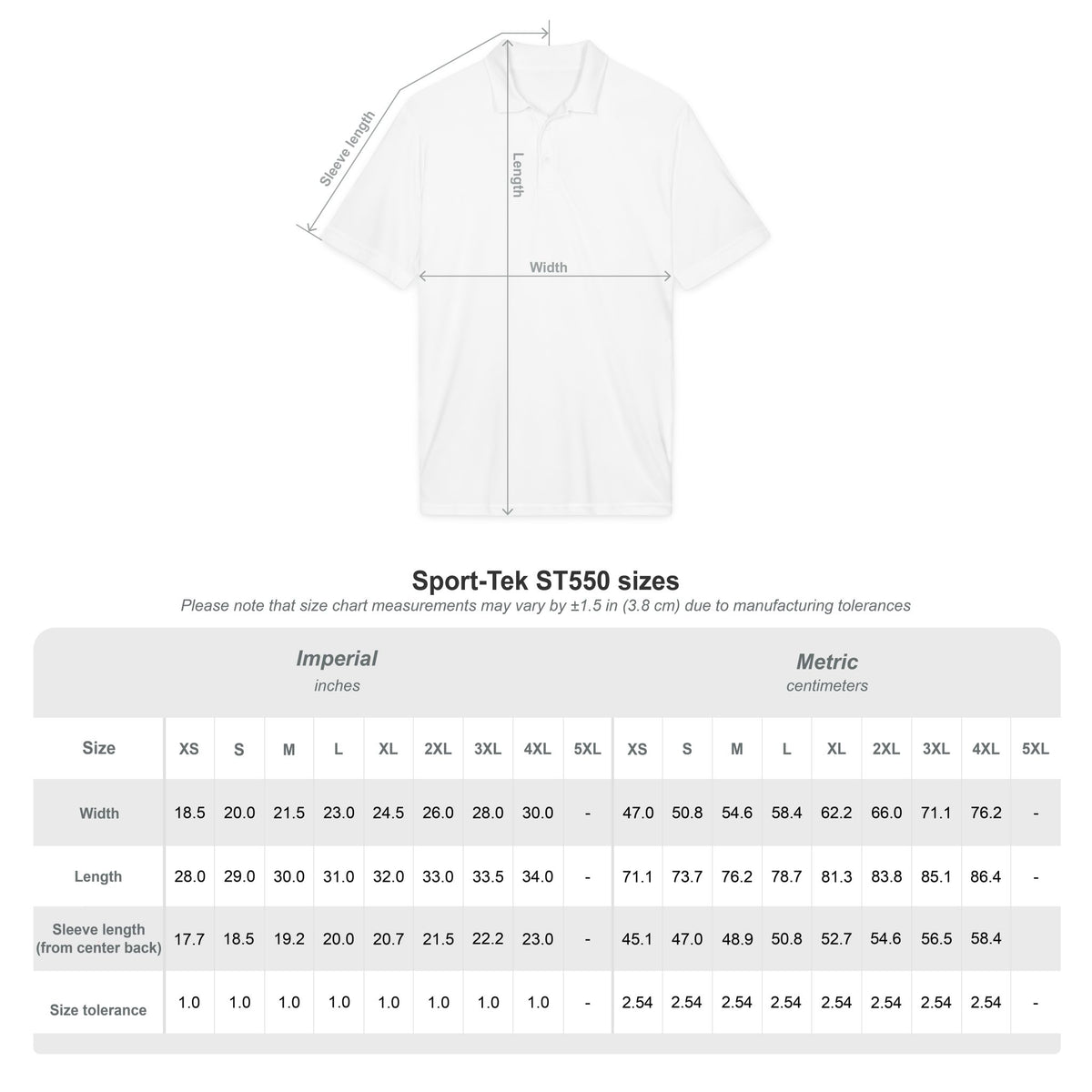 Rocaveli Branded Polo Shirt — Embroidered Logo Performance dry fit