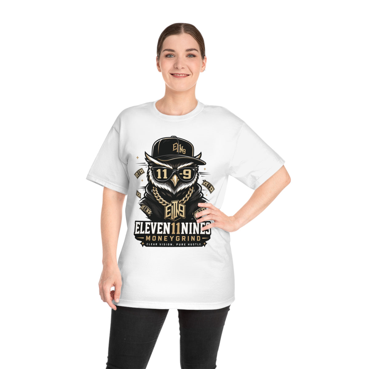 Unisex Hammer™ ELEVEN11NINE9 MONEYGRIND shirt (slightly over size)