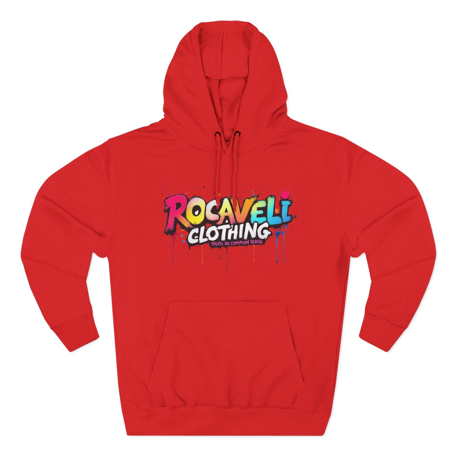 ROCAVELI CLOTHING DOING WHATS BEST FOR ME Three-Panel Fleece Hoodie