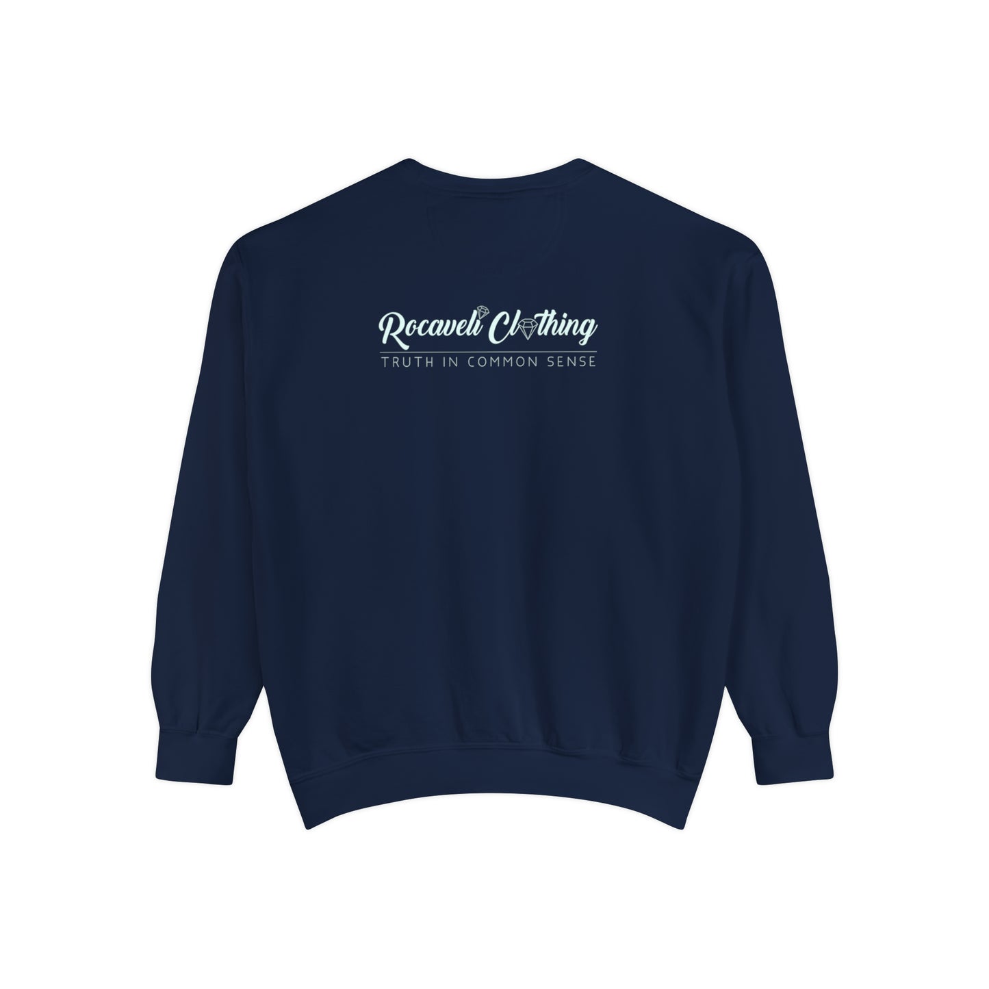 Unisex Garment-Dyed Sweatshirt ROCAVELI WOLF EDITION