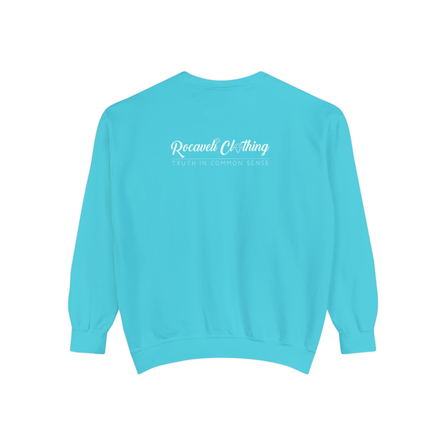 Unisex Garment-Dyed Sweatshirt ROCAVELI WOLF EDITION