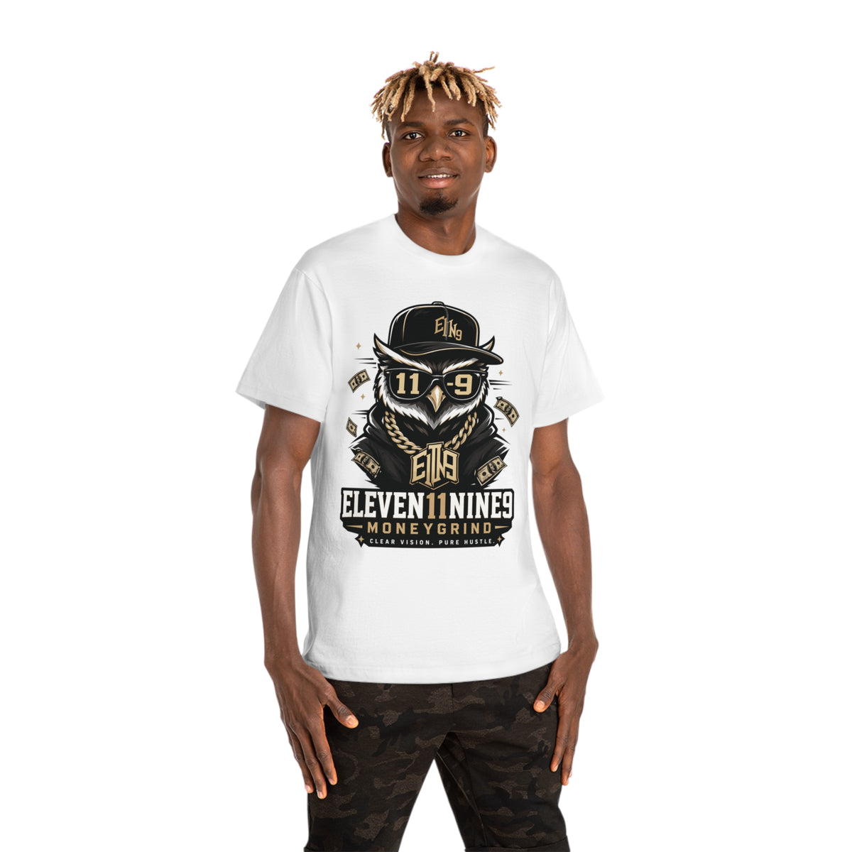 Unisex Hammer™ ELEVEN11NINE9 MONEYGRIND shirt (slightly over size)