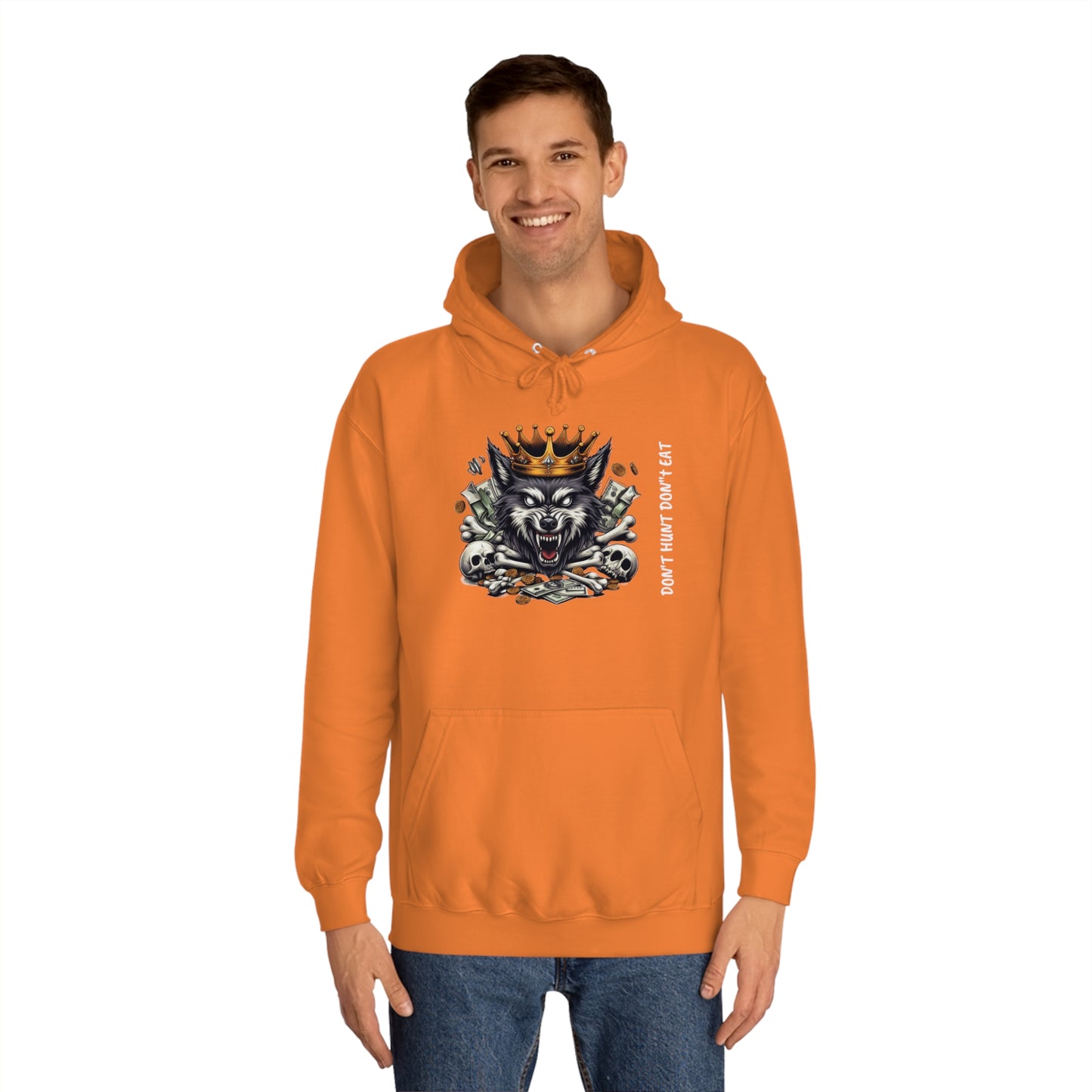 Unisex College Hoodie ROCAVELI WOLF EDITION