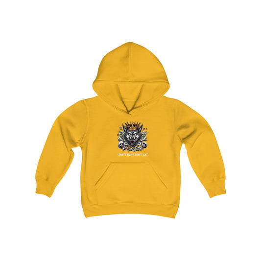 Youth Heavy Blend Hooded Sweatshirt WOLF EDITION