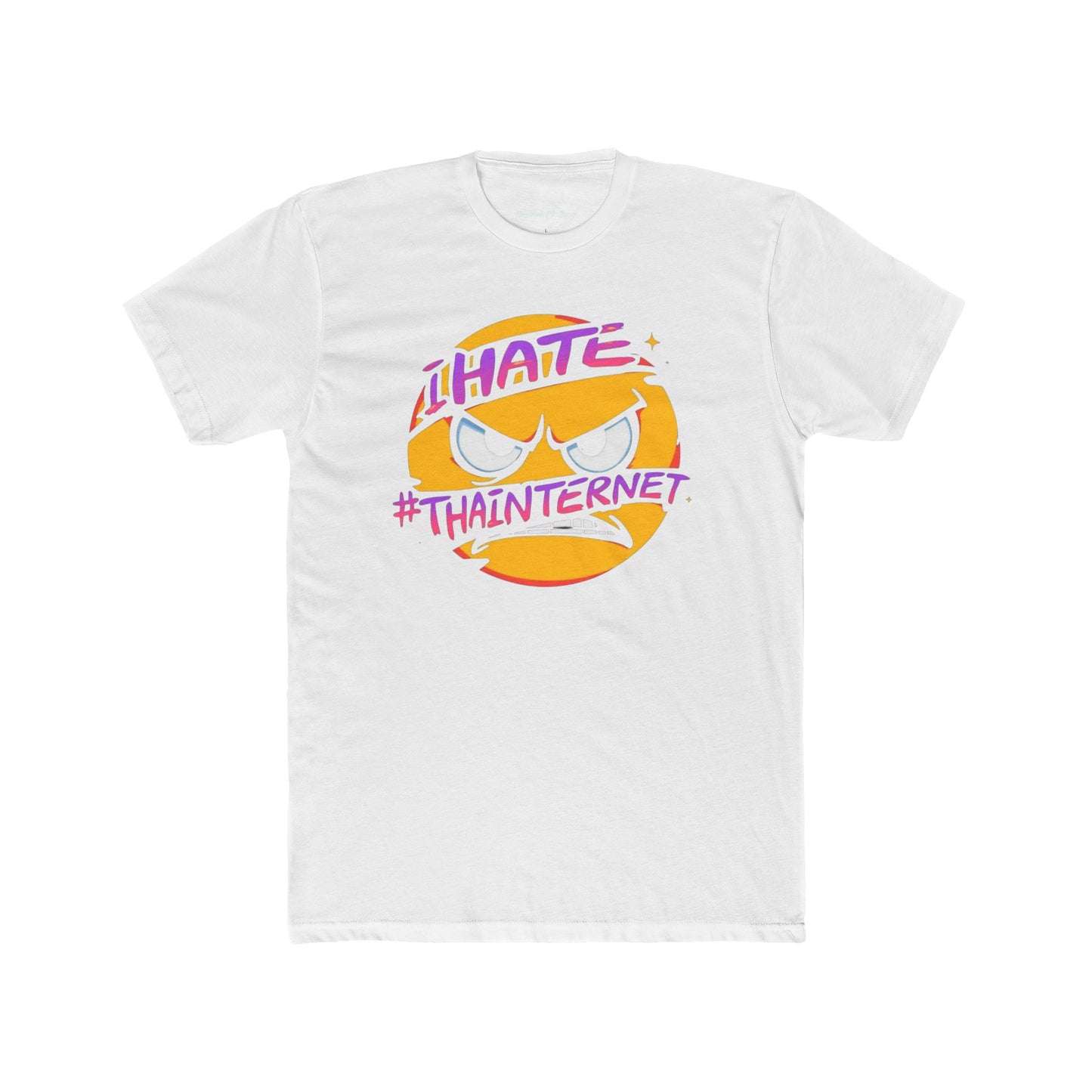 I Hate #ThatInternet Angry Emoji T‑Shirt — Funny Internet Humor Tee