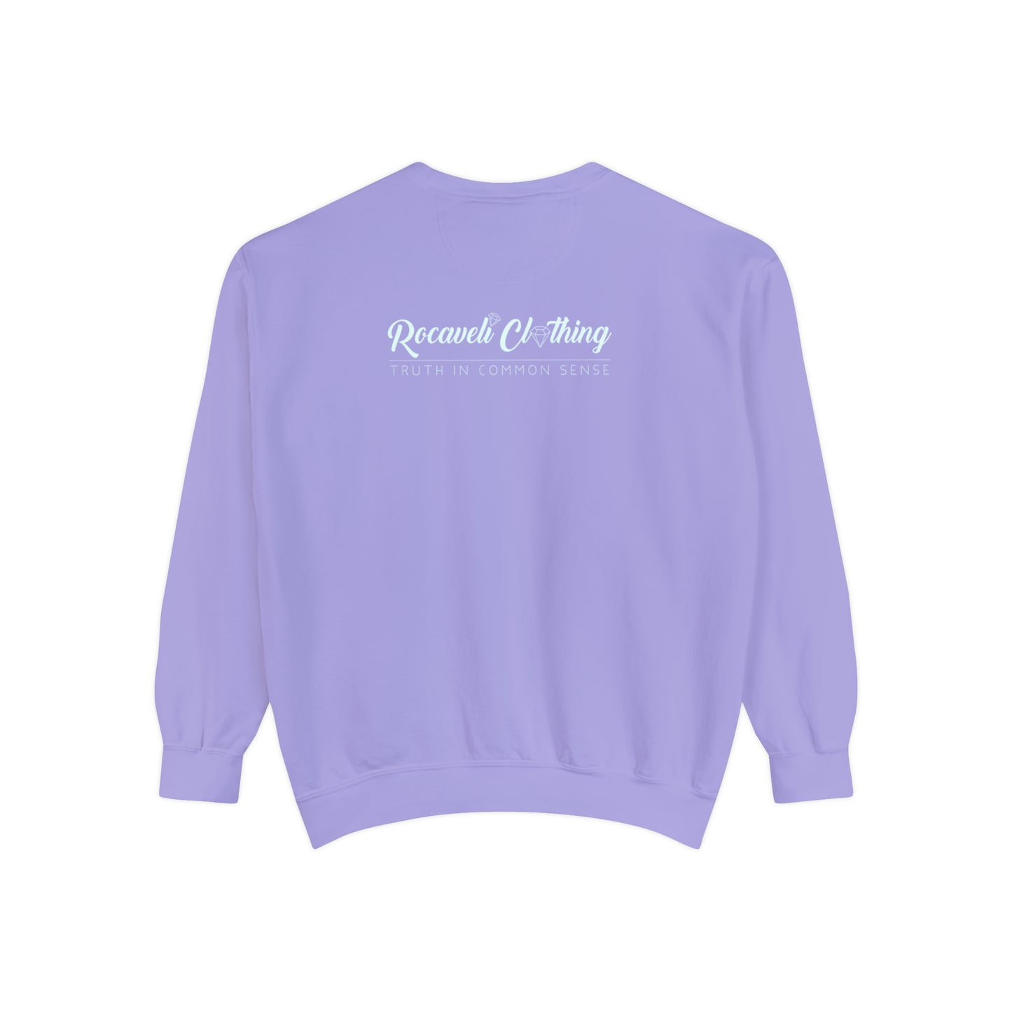 Unisex Garment-Dyed Sweatshirt ROCAVELI WOLF EDITION