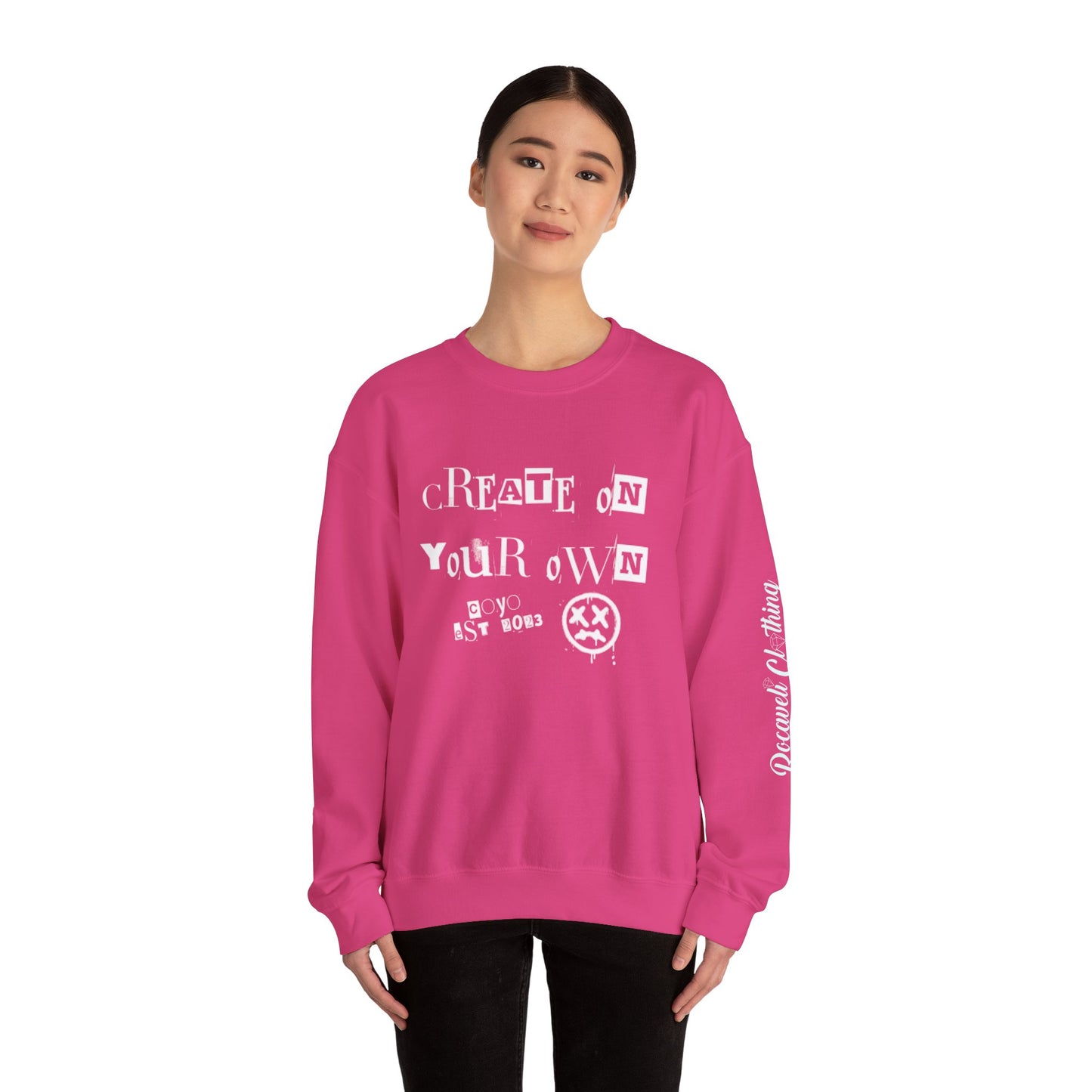 Unisex Heavy Blend™ Crewneck CREATE ON YOUR OWN EDITION