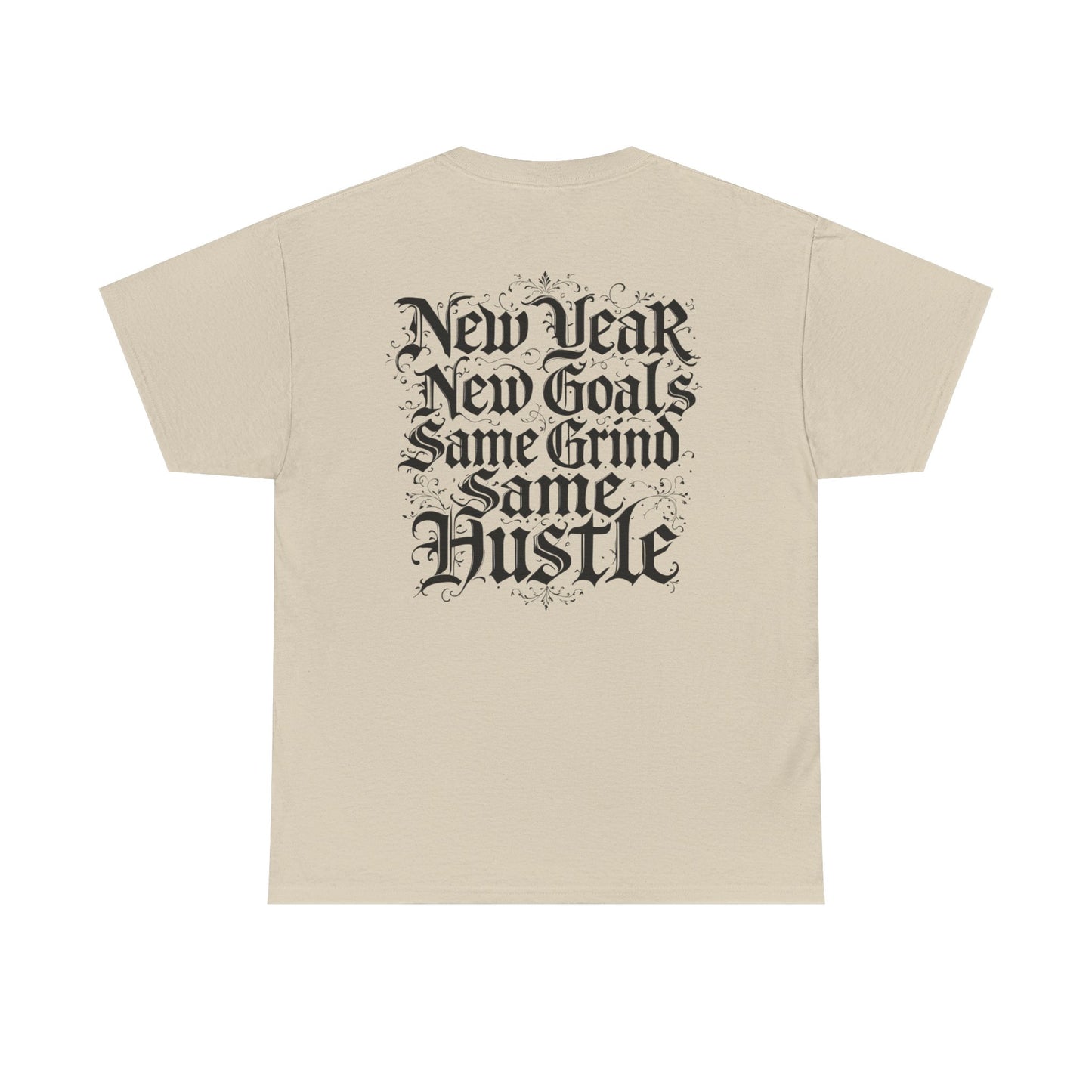 ROCAVELI CLOTHING HEAVY— "New Year New Goals Same Grind Same Hustle"