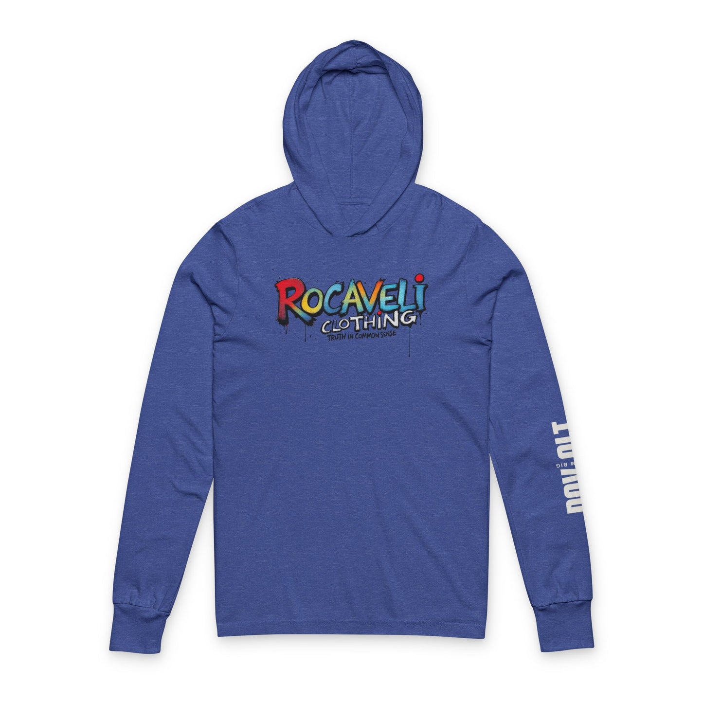 Remember the People Booing Are Out on the Field Hooded Long Sleeve Tee