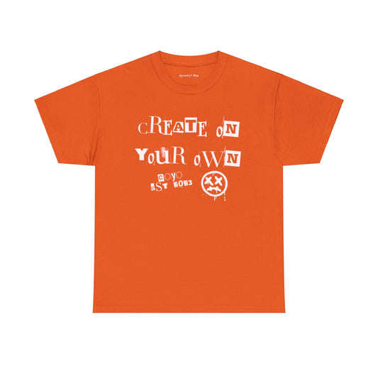 Unisex Heavy Cotton Tee CREATE ON YOUR OWN EDITION