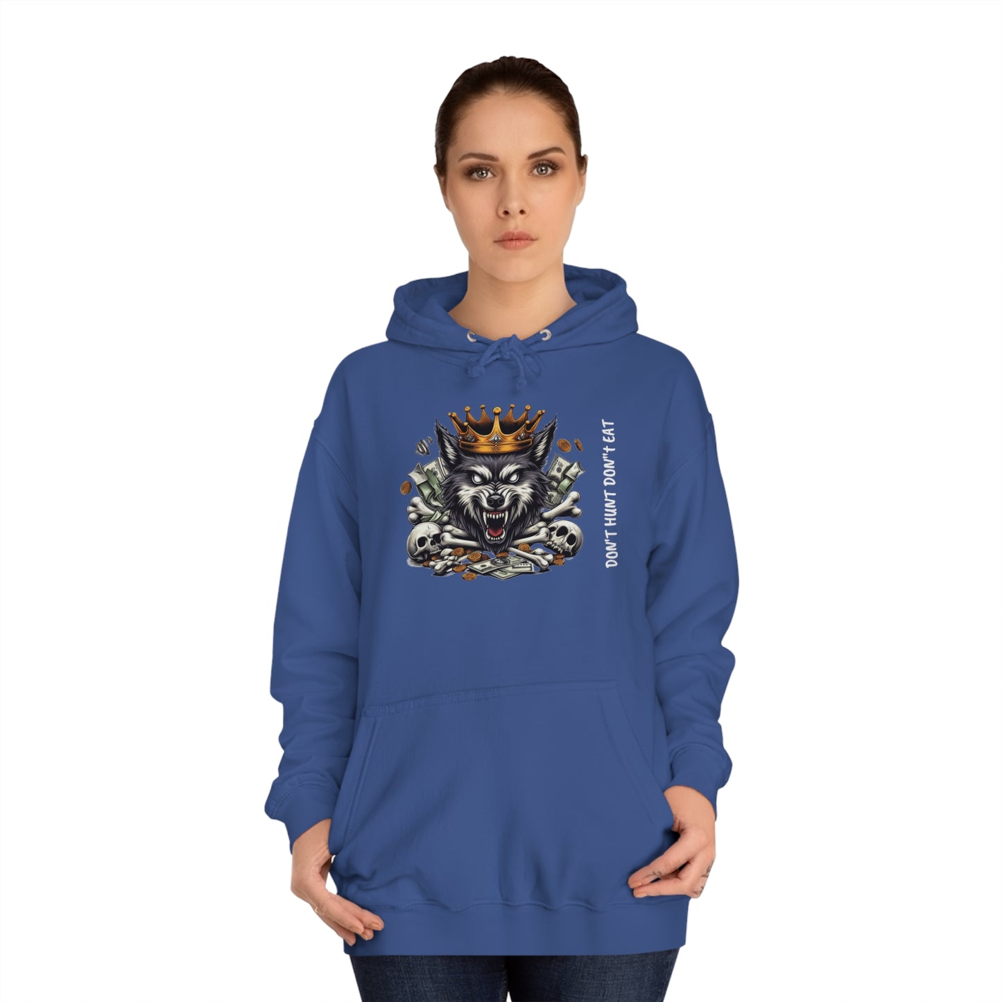 Unisex College Hoodie ROCAVELI WOLF EDITION