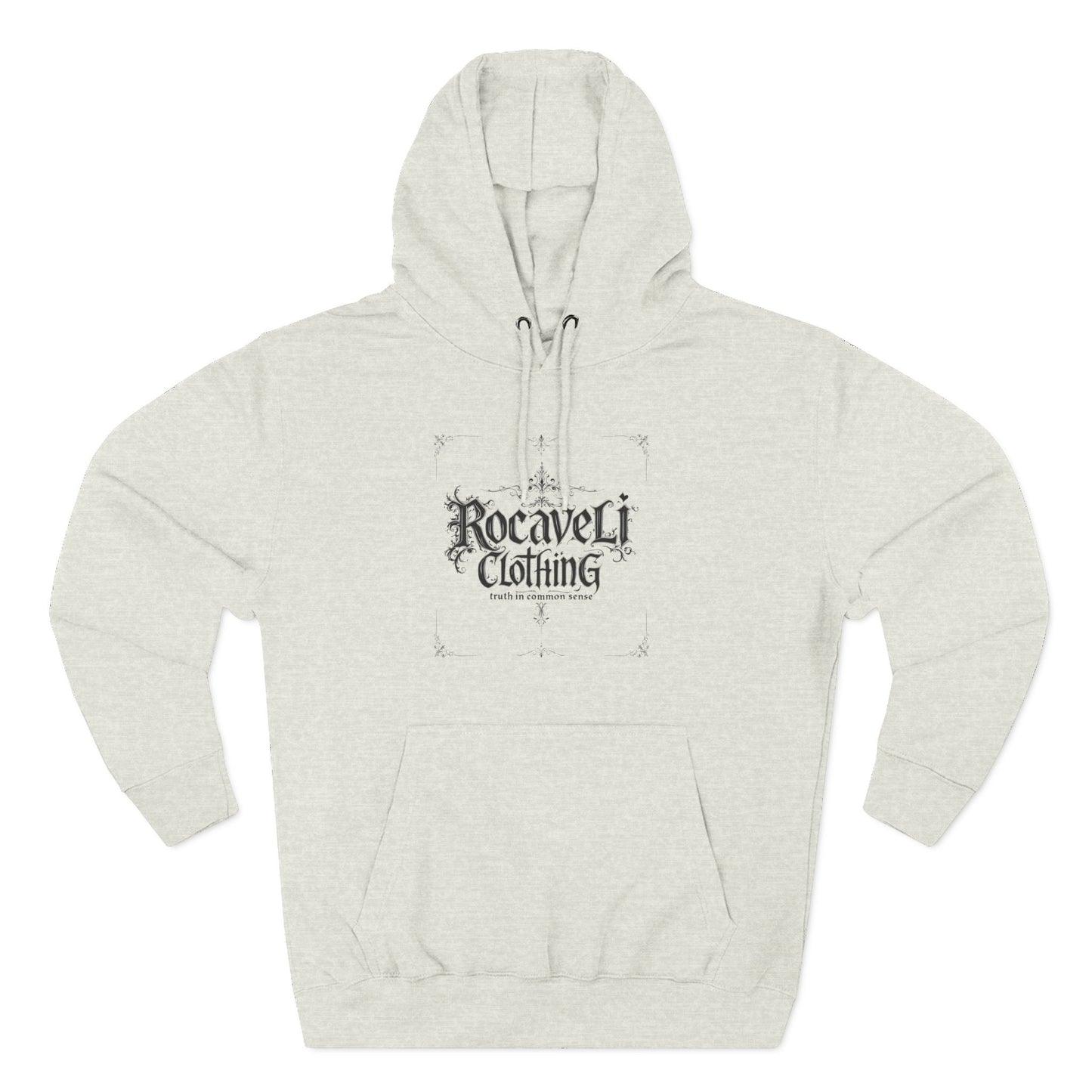 ROCAVELI CLOTHING Hoodie - "New Year New Goals, Same Grind" Graphic Fleece Hoodie