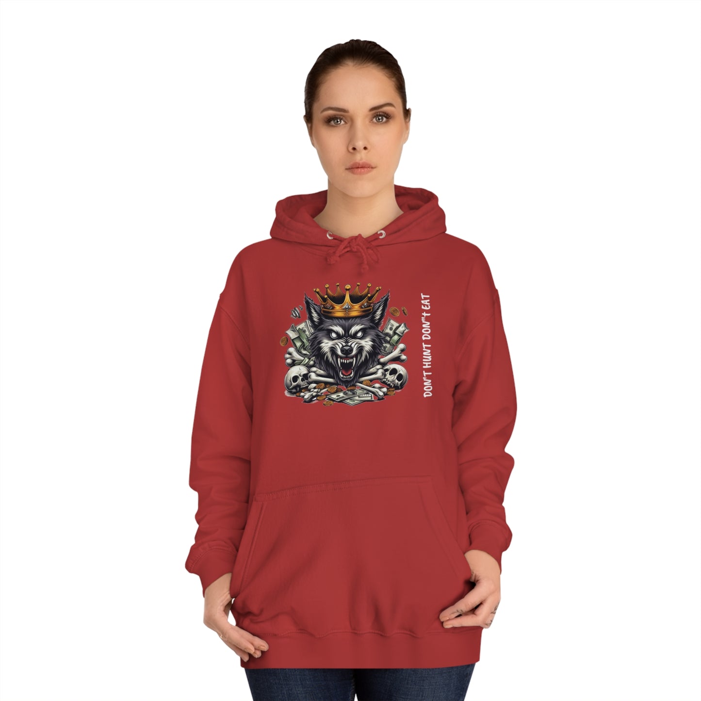 Unisex College Hoodie ROCAVELI WOLF EDITION