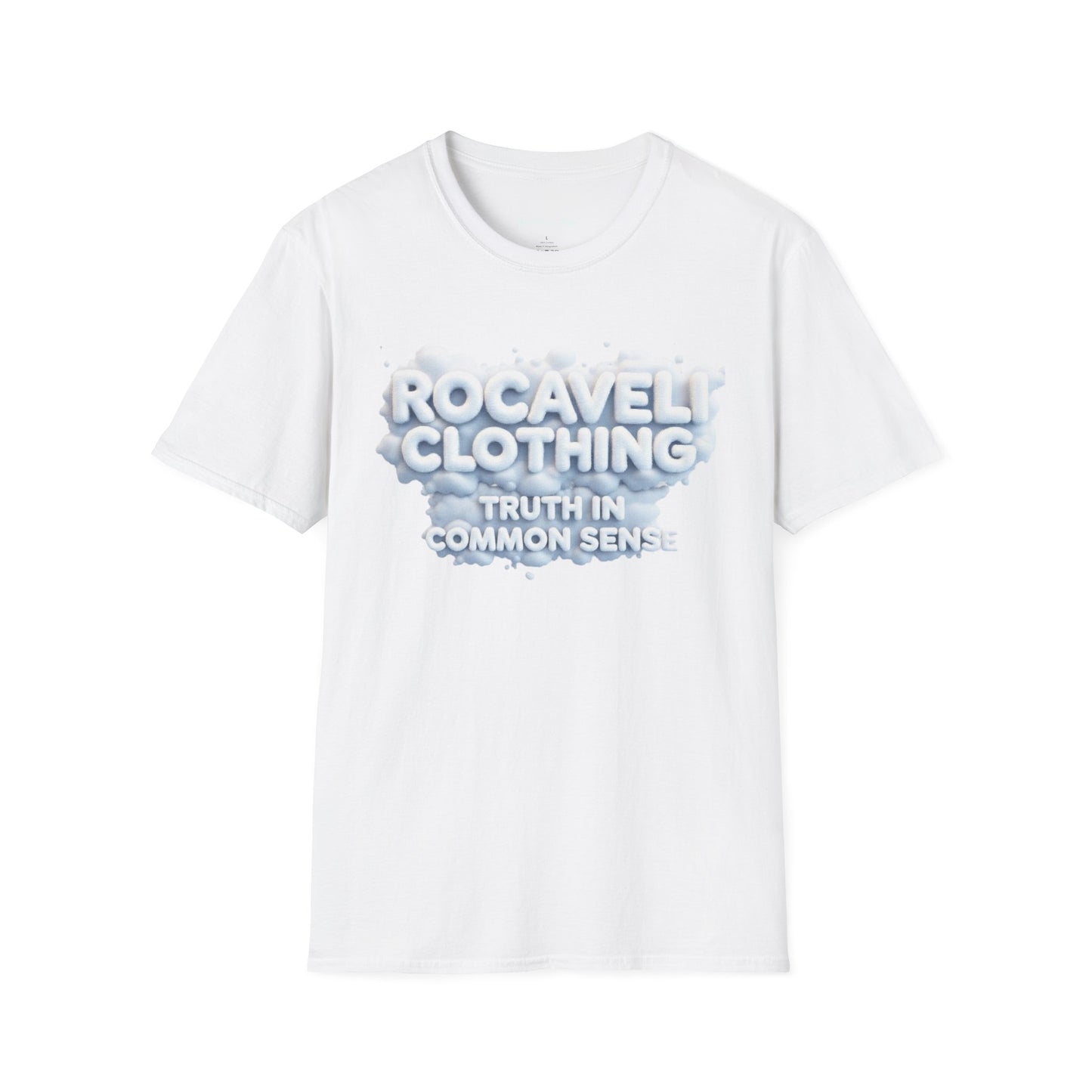 T-Shirt — Rocaveli Clothing “Truth in Common Sense” / Back: “Your negative spirit won’t infiltrate this kingdom”