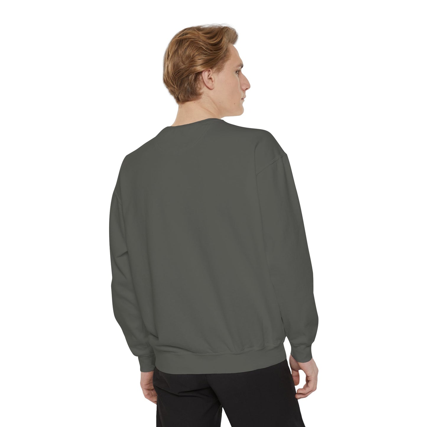 Unisex Garment-Dyed Sweatshirt ROCAVELI WOLF EDITION