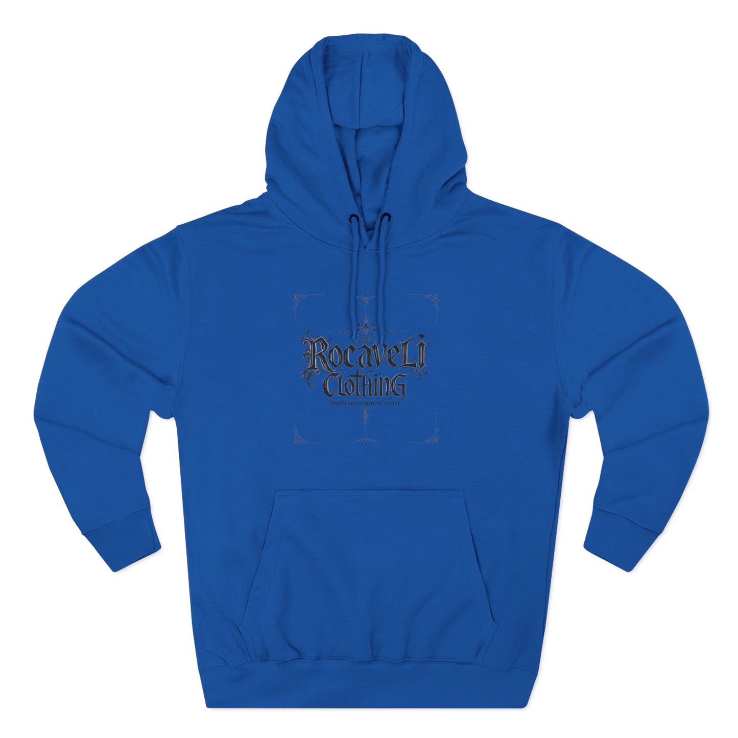 ROCAVELI CLOTHING Hoodie - "New Year New Goals, Same Grind" Graphic Fleece Hoodie