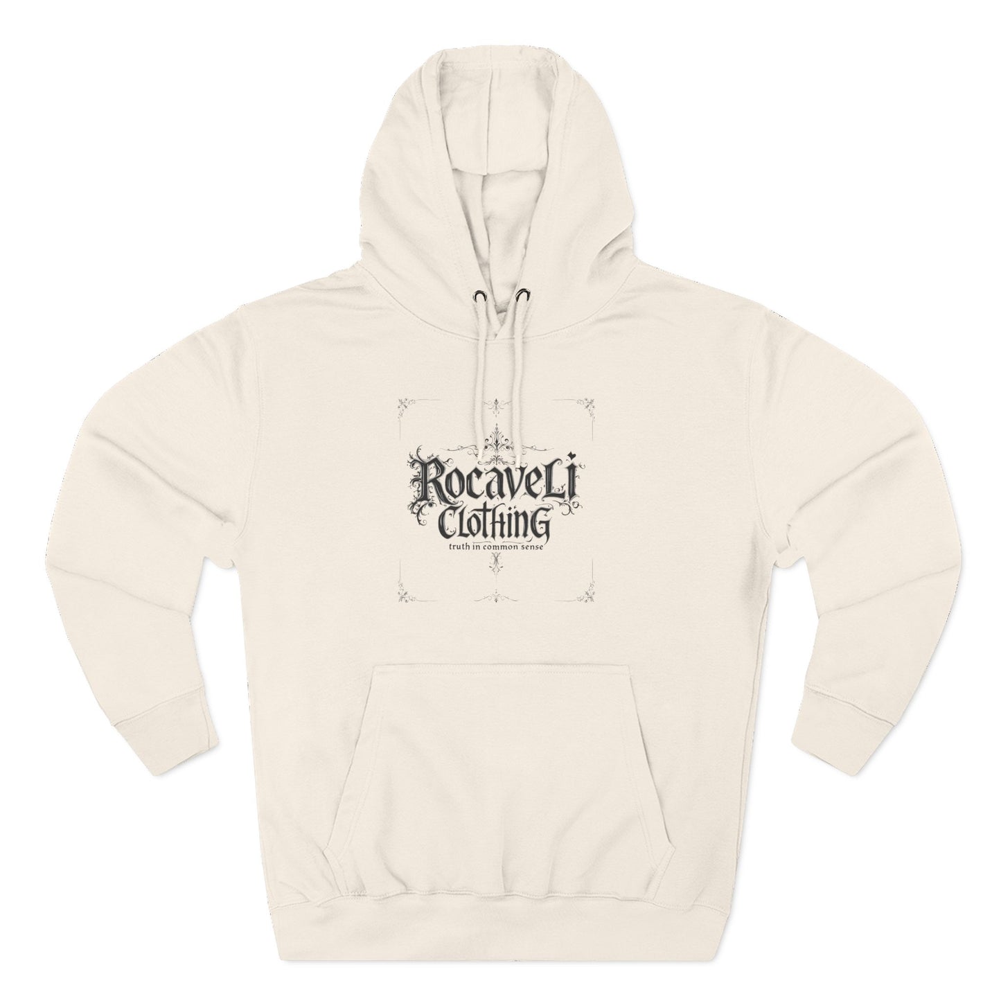 ROCAVELI CLOTHING Hoodie - "New Year New Goals, Same Grind" Graphic Fleece Hoodie
