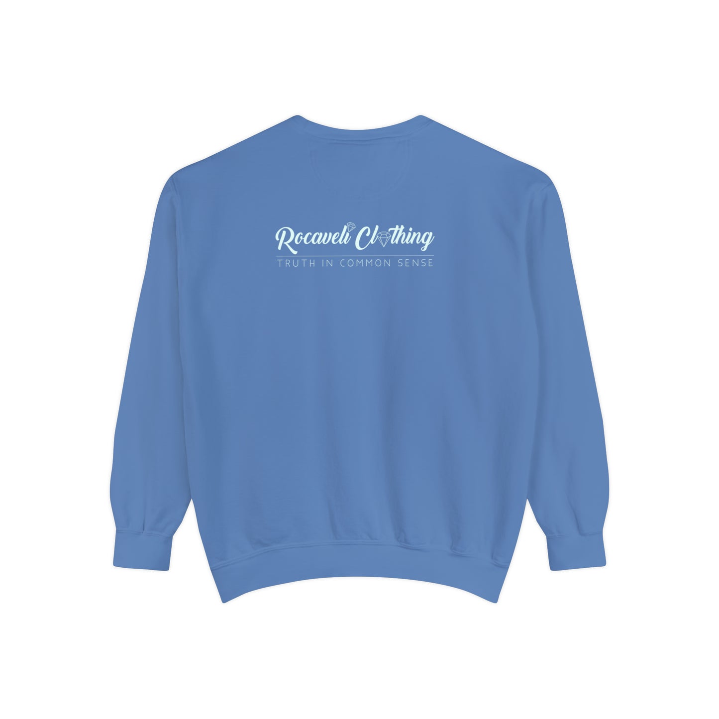Unisex Garment-Dyed Sweatshirt ROCAVELI WOLF EDITION
