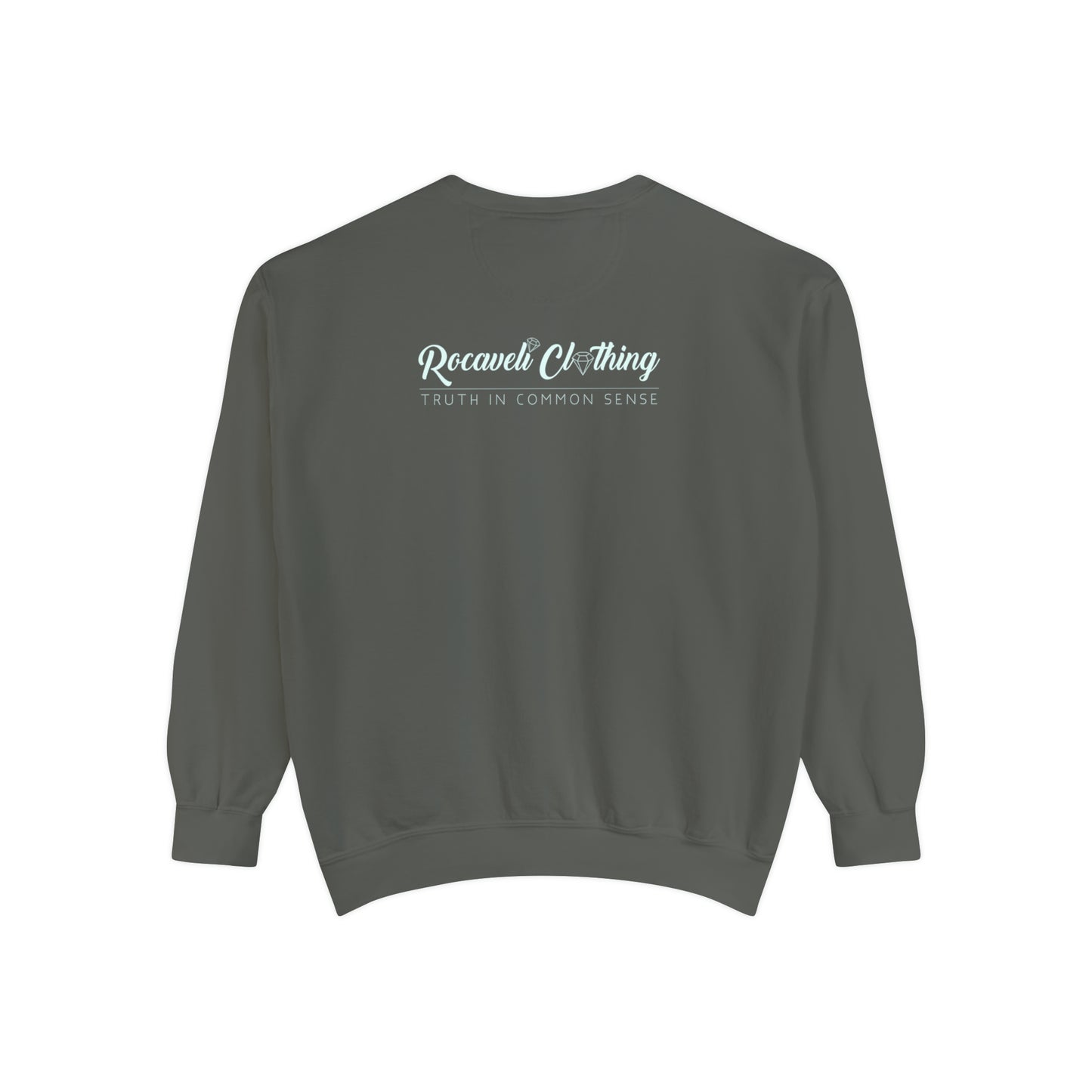 Unisex Garment-Dyed Sweatshirt ROCAVELI WOLF EDITION