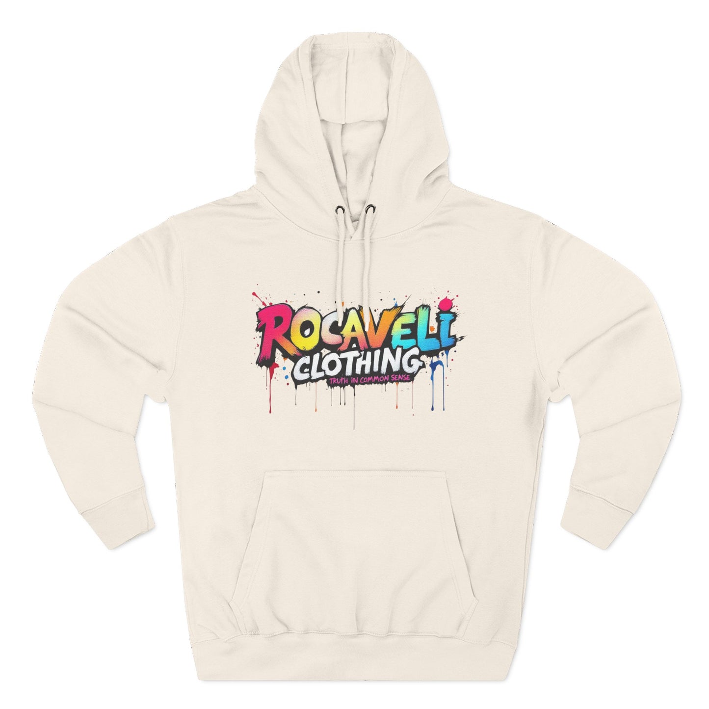 ROCAVELI CLOTHING DOING WHATS BEST FOR ME Three-Panel Fleece Hoodie